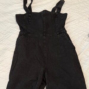 Dynamite Black Denim One Piece